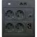 ИБП Powercom Raptor RPT-1025AP LCD 1025ВА/615Вт, 4xEURO