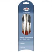 Мастихины кованые Гамма "Студия", набор 3шт. Мастихины кованые Гамма "Студия", набор 3шт.