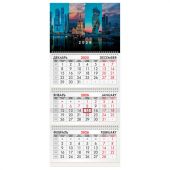 Календарь квартальный на 2026 г., 3 блока, 3 гребня, бегунок, мелованная бумага, BRAUBERG, "Мегаполис", 116792 Календарь квартальный на 2026 г., 3 блока, 3 гребня, бегунок, мелованная бумага, BRAUBERG, "Мегаполис", 116792