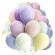 Шары воздушные 30 см, 100 штук, "МАКАРУНС", ассорти, BRAUBERG KIDS, 591879