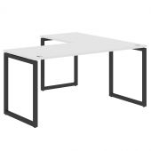 Стол угловой XQCT 1615 Белый/Антрацит 1600х1500х750