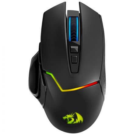 Мышь компьютерная Redragon Mirage Pro (71432)игр.черн,RGB,7кн,2.4G,8000dpi