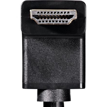 Кабель HDMI---HDMI ver 2.1 8K@60Hz угол 90град  1м, Telecom <TCG256-1M
