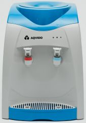 Настольный кулер для воды без нагрева и охлаждения AQVIDO BSY-68Т, черный, серебристый