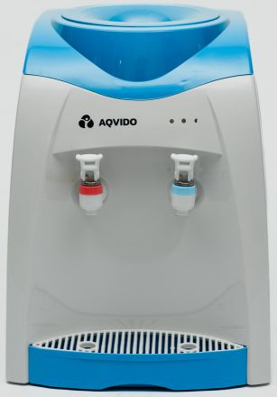 Настольный кулер для воды без нагрева и охлаждения AQVIDO BSY-68Т, черный, серебристый