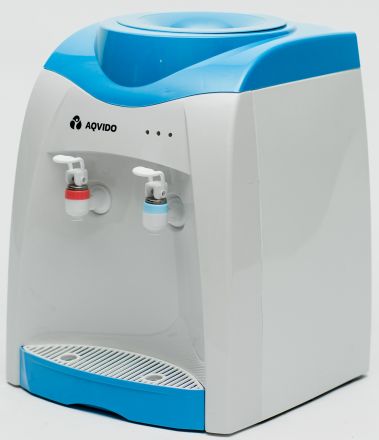 Настольный кулер для воды без нагрева и охлаждения AQVIDO BSY-68Т, черный, серебристый