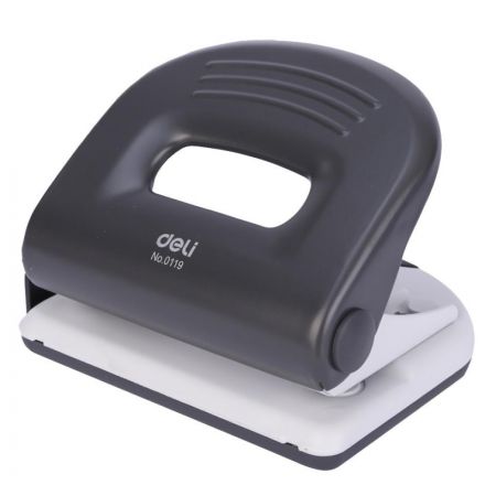 Дырокол Deli PRO до 25 листов, с линейкой,сталь,в картонной коробке,ассорти Дырокол Deli PRO до 25 листов, с линейкой,сталь,в картонной коробке,ассорти