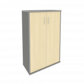 Riva Шкаф средний широкий А.СТ-2.3 Клён металлик 770*365*1215