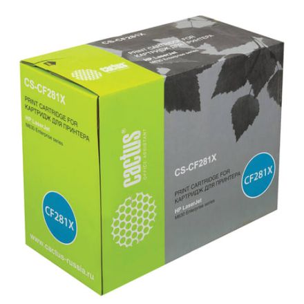 Картридж лазерный CACTUS (CS-CF281X) для HP LaserJet M605/M606/M630, ресурс 25000 стр. Картридж лазерный CACTUS (CS-CF281X) для HP LaserJet M605/M606/M630, ресурс 25000 стр.