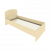 Light Кровать с ортопедическим основанием и изголовьем С-КИ-90 Клён 950*2050*900 Light Кровать с ортопедическим основанием и изголовьем С-КИ-90 Клён 950*2050*900