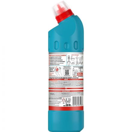 Средство для сантехники DOMESTOS универсальное Свежесть Атлантики 500 мл