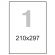 Этикетки самоклеящиеся Promega label (Комус) Premium А4 210х297 мм 1 штука на листе белые (100 листов в упаковке) Этикетки самоклеящиеся Promega label (Комус) Premium А4 210х297 мм 1 штука на листе белые (100 листов в упаковке)