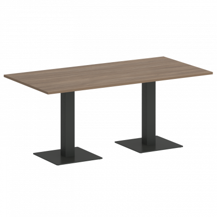 Home Office Стол прямоугольный VR.SP-5-180.2 Дуб аризона/Антрацит металл 1800*900*753