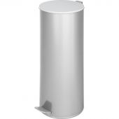 Ведро для мусора с педалью 30 л нержавеющая сталь хром (25х60 см) Ведро для мусора с педалью 30 л нержавеющая сталь хром (25х60 см)