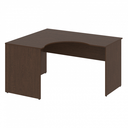 Nova S Стол криволинейный левый В.СА-3 (L) Венге 1400*1200*750 Nova S Стол криволинейный левый В.СА-3 (L) Венге 1400*1200*750