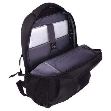 Рюкзак GERMANIUM UPGRADE универсальный, 2 отделения, отделение для ноутбука, USB-порт, "UP-1", черный, 47х31х18 см, 271665