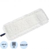 Насадка МОП Luscan 40x11см микрофибра пробивная карман/ухо