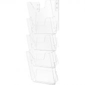 Дисплей настенный Комус 4 отделения А4 вертикальны Дисплей настенный Комус 4 отделения А4 вертикальны