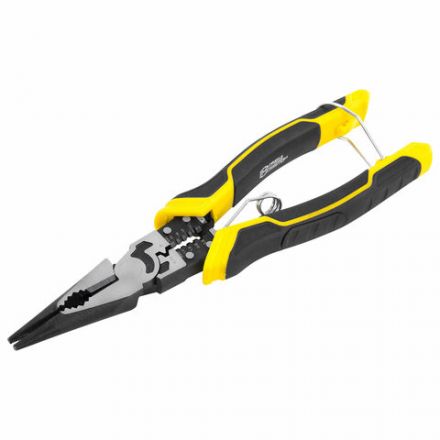 Длинногубцы многофункциональные 12 в 1, 220 мм, CR-V – хромванадиевая сталь, ГРАНДМАСТЕР, LNP-220, 671254 Длинногубцы многофункциональные 12 в 1, 220 мм, CR-V – хромванадиевая сталь, ГРАНДМАСТЕР, LNP-220, 671254