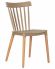 Набор 4 шт Стул обеденный DOBRIN THEO, ножки светлый бук, цвет бежевый (GR-03)