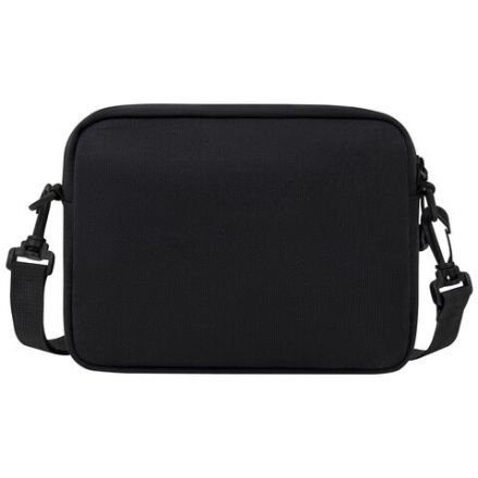 Сумка на плечо HEIKKI SELFIE (ХЕЙКИ) два кармана, черная/белая с принтом, 17х22х6 см, 272635 Сумка на плечо HEIKKI SELFIE (ХЕЙКИ) два кармана, черная/белая с принтом, 17х22х6 см, 272635