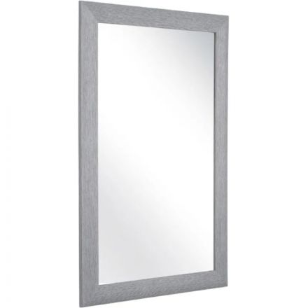 Зеркало МГЛ_настенное Комус Мебель НБ73 (400x600) багет ПЛС серый