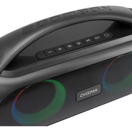 Акустическая система Digma D-PS1530 черный 50W 2.1 BT 10м 3000mAh (SP1530B)
