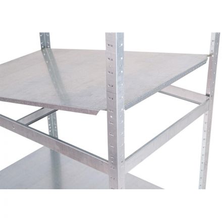 Стеллаж металлический FL_HIT 4 полки (912х500х1824) оцинкованный