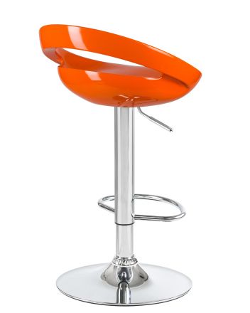 Стул барный DOBRIN DISCO, оранжевый