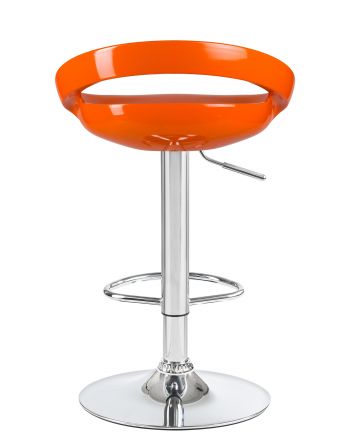 Стул барный DOBRIN DISCO, оранжевый