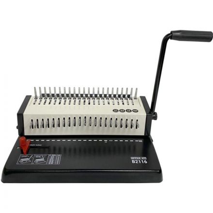 Брошюровщик Office Kit B2116, А4, 500л., пл. пруж