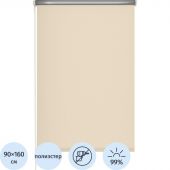 Рулонная штора Комус Мебель blackout silver 537837 V5, 90х160, бежевый