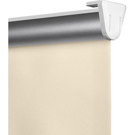 Рулонная штора Комус Мебель blackout silver 537837 V5, 90х160, бежевый