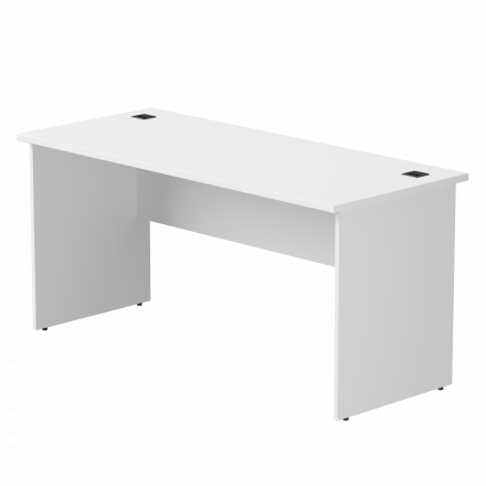 Стол прямой Everprof EVO опоры ЛДСП 1580х670х755 мм Белый