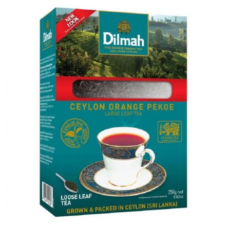 Чай Dilmah Цейлонский,черный,крупный лист, 250г Чай Dilmah Цейлонский,черный,крупный лист, 250г