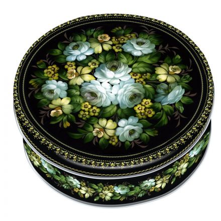 Печенье сдобное со сливочным маслом Русские узоры, 400гр