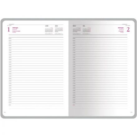 Ежедневник датированный 2026 А5+ SIDNEY NEBRASKA борд, золот обрез 3-125/01