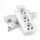 Удлинитель Lux 3 розетки 5 метров с заземлением