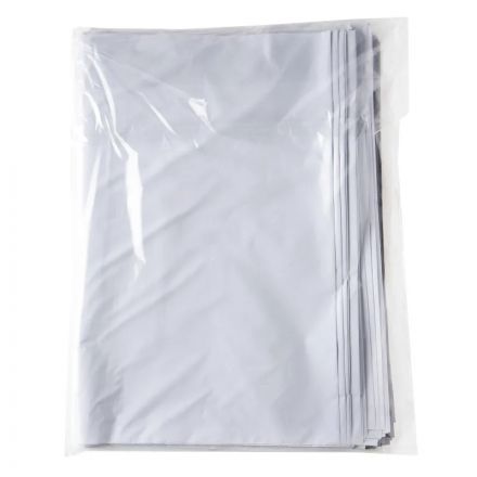 Курьер-пакет без печати, без кармана,340x460+40, 50 мкм (100 шт/уп)