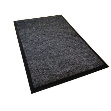 Коврик входной влаговпитывающий ворсовый КОМФОРТ 120х180см серый Коврик входной влаговпитывающий ворсовый КОМФОРТ 120х180см серый