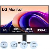 Монитор LG 27U631A-B (IPS,2560x1440,100Hz,HDMI 2.0, +USB Type-C (15W))