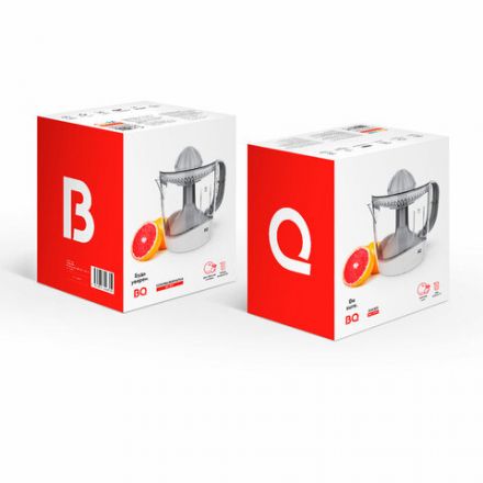 Соковыжималка для цитрусовых BQ (БИ-КЬЮ) J1731, 35 Вт, стакан 1 л, пластик, белый, 86189892