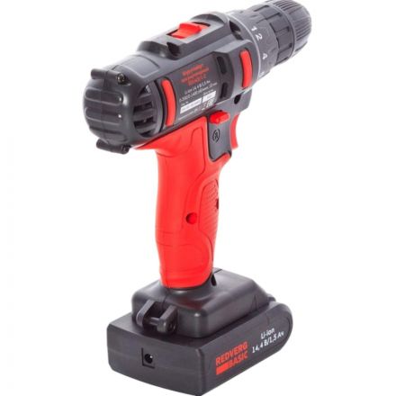 Шуруповерт аккумуляторный REDVERG Basic SD14LE/1-2
