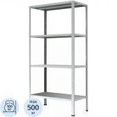 Стеллаж металлический P_МС-1864 с 4-мя полками 1000х600х1800