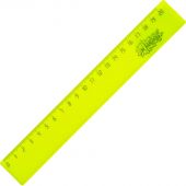 Линейка 20см №1 School пластик желтый
