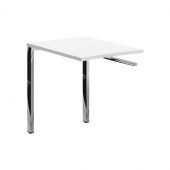 Брифинг приставка XGR 869.1 Белый/Нержавеющая сталь 800х600х750 XTEN GLOSS