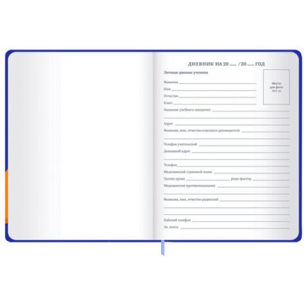 Дневник 1-11 класс 48 л., твердый, BRAUBERG, матовая ламинация, резинка, закладка-ляссе, с подсказом, "Гусь", 107237