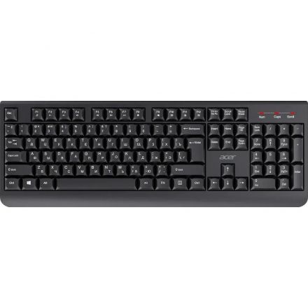 Набор клавиатура+мышь Acer OCC401,черн,USB,беспр,Multimedia (ZL.ACCCC.016)