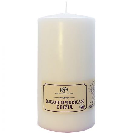 Свеча 150x70 белая