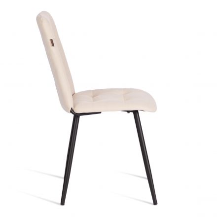 Стул обеденный Asti флок , молочный, 4